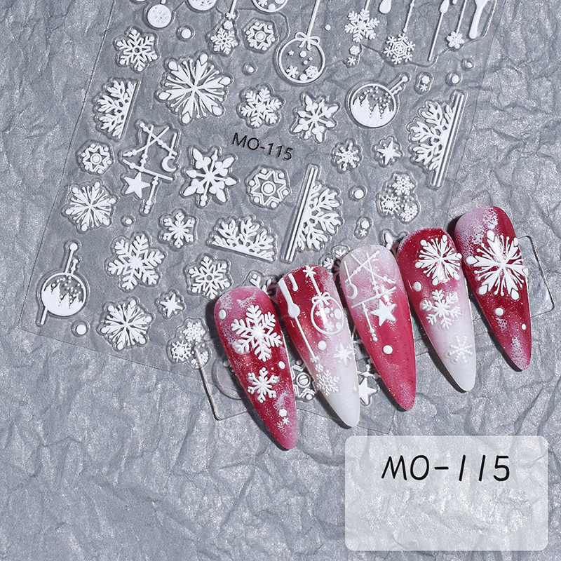 Christmas Snowflake Nail Stickers